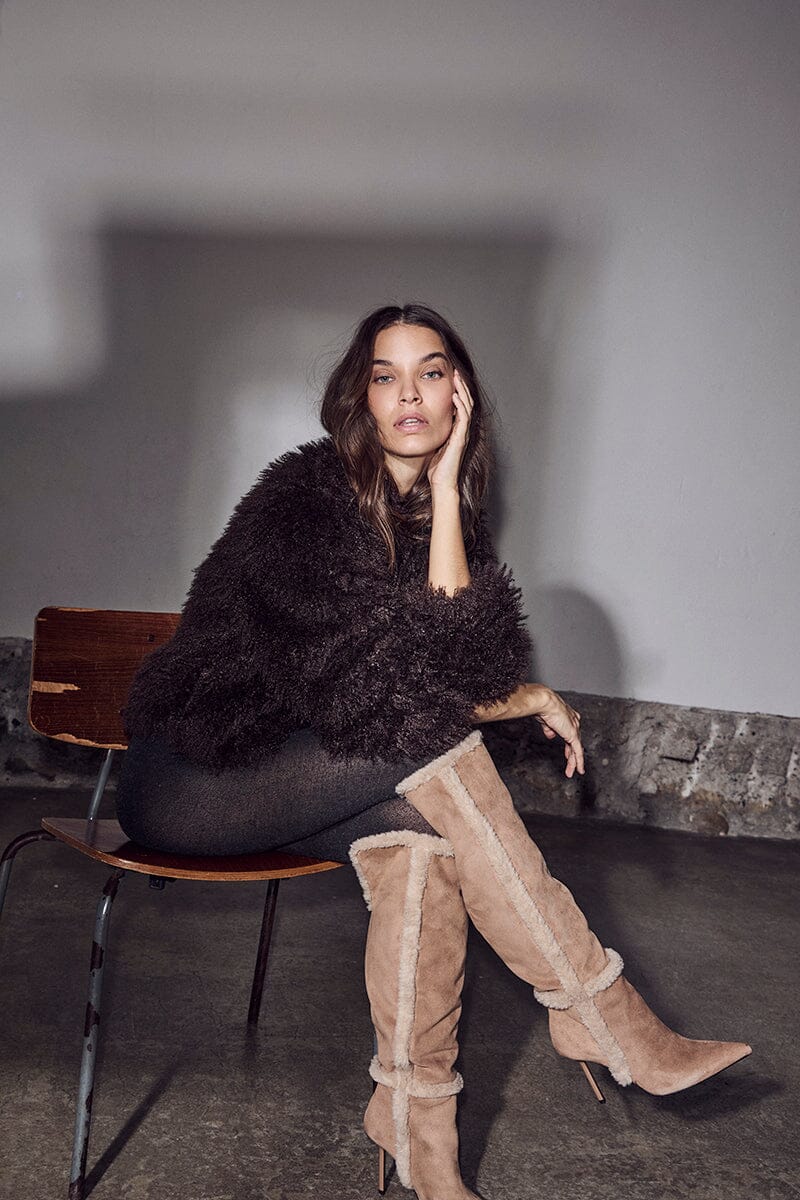 HAUTE L'AMITIÉ - Lagotto Crop Fur Jacket