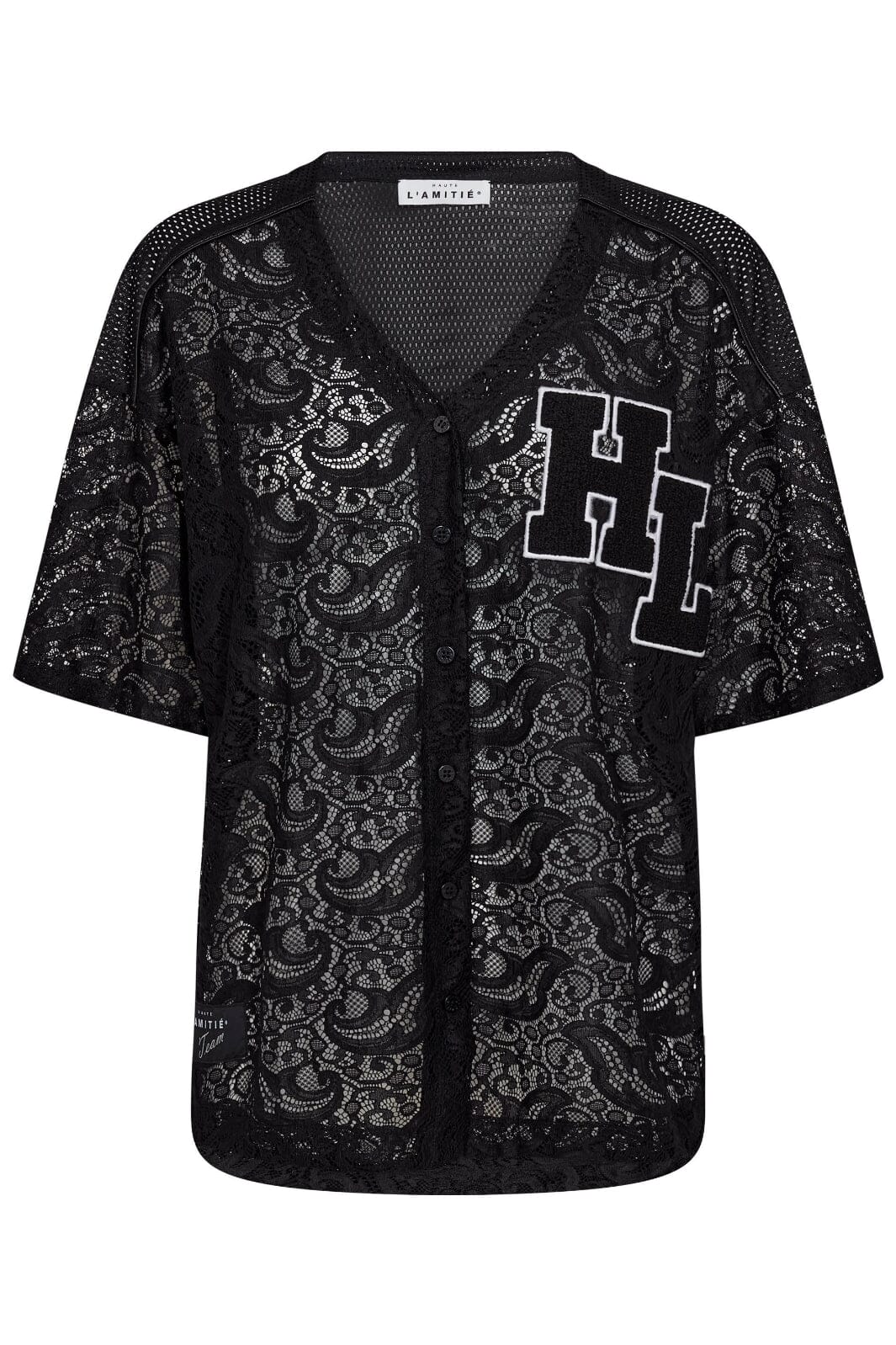 HAUTE L'AMITIÉ - Court Lace Tee