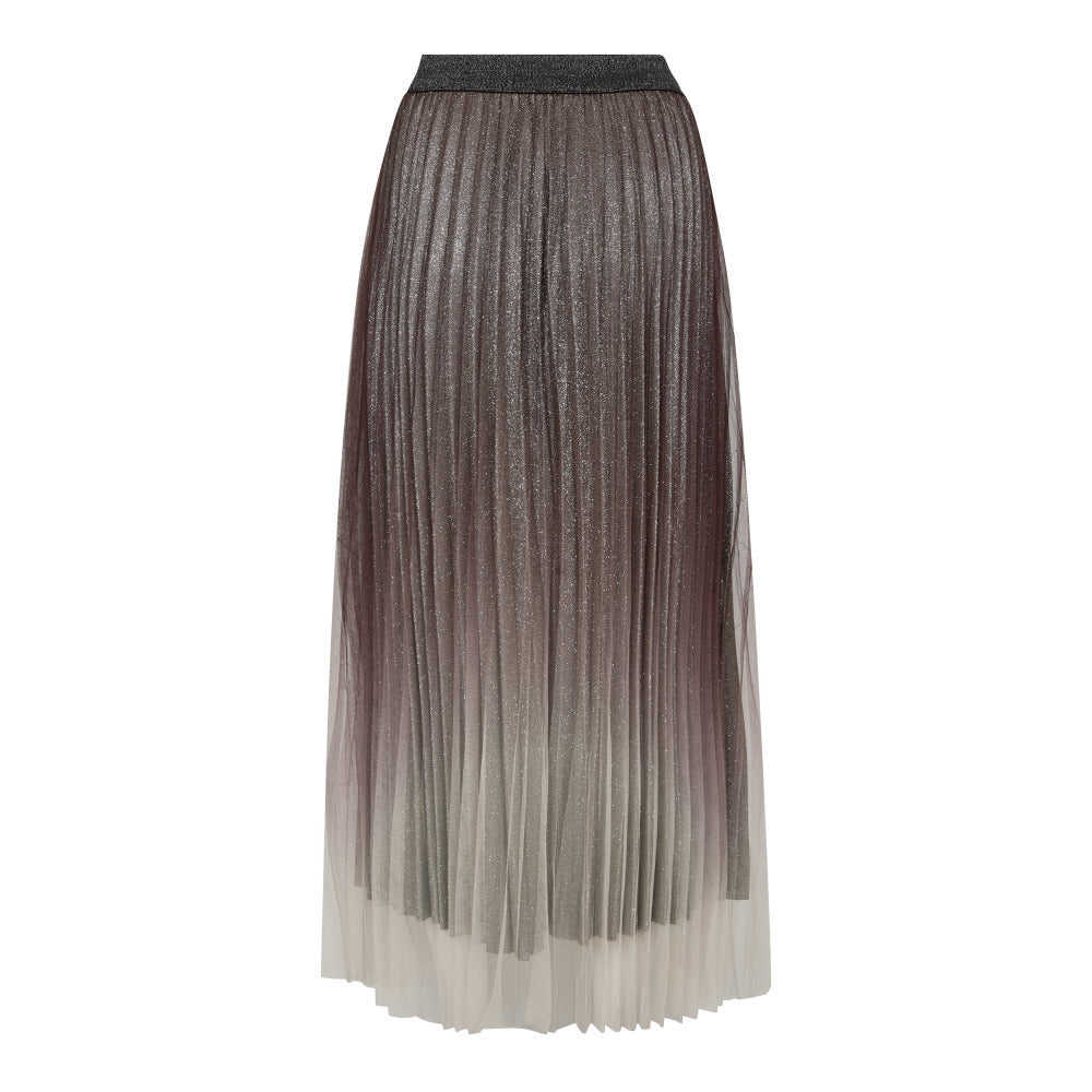Co'Couture - Glitter Plissé Skirt