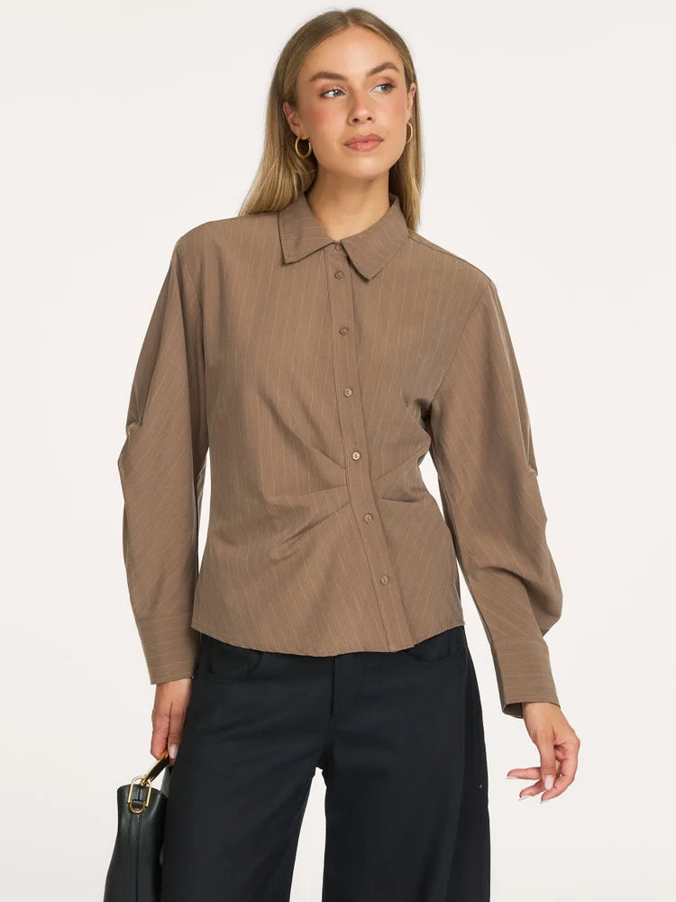 Co’Couture - Lyvia Asym Pin Shirt