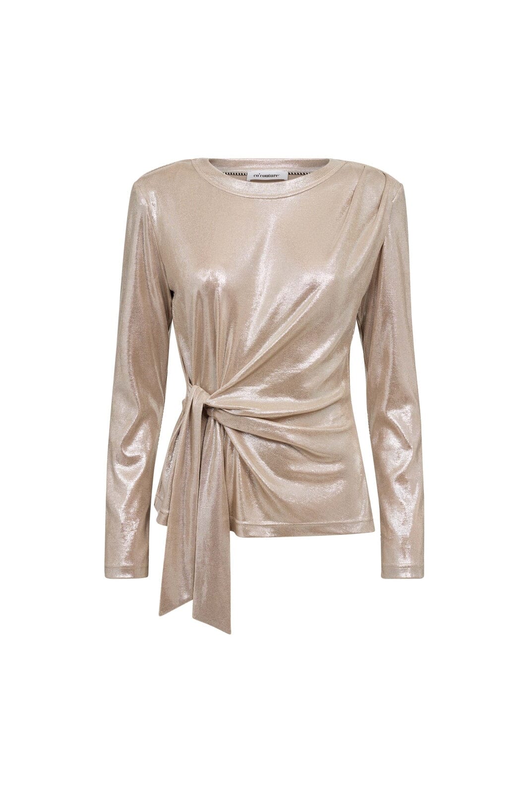 Co'Couture - Margot LS Tie Tee