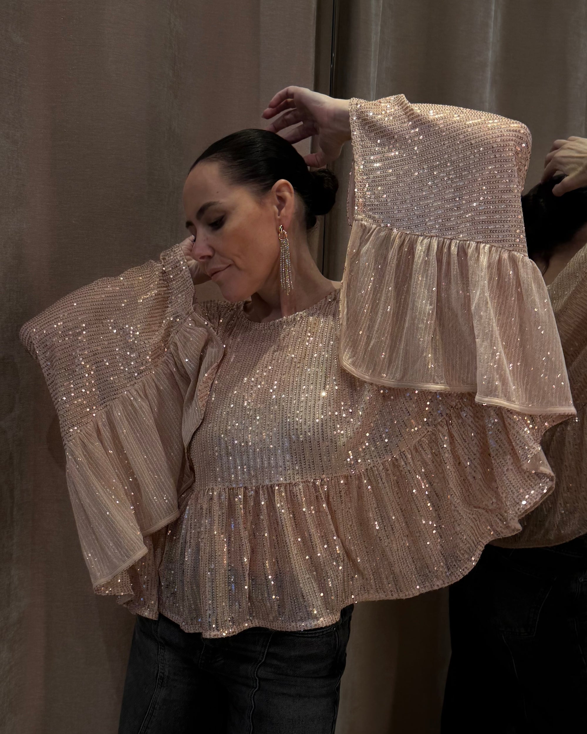 AndreA - Wing Top Sequin