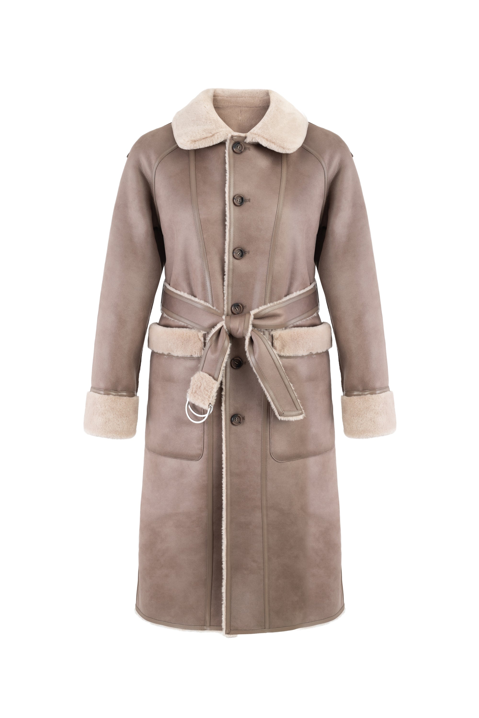 Urban Code London - Reversible Teddy Coat