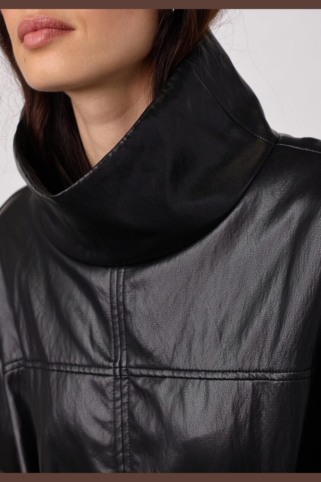 Co'Couture - Gitt Funnel Neck Blouse