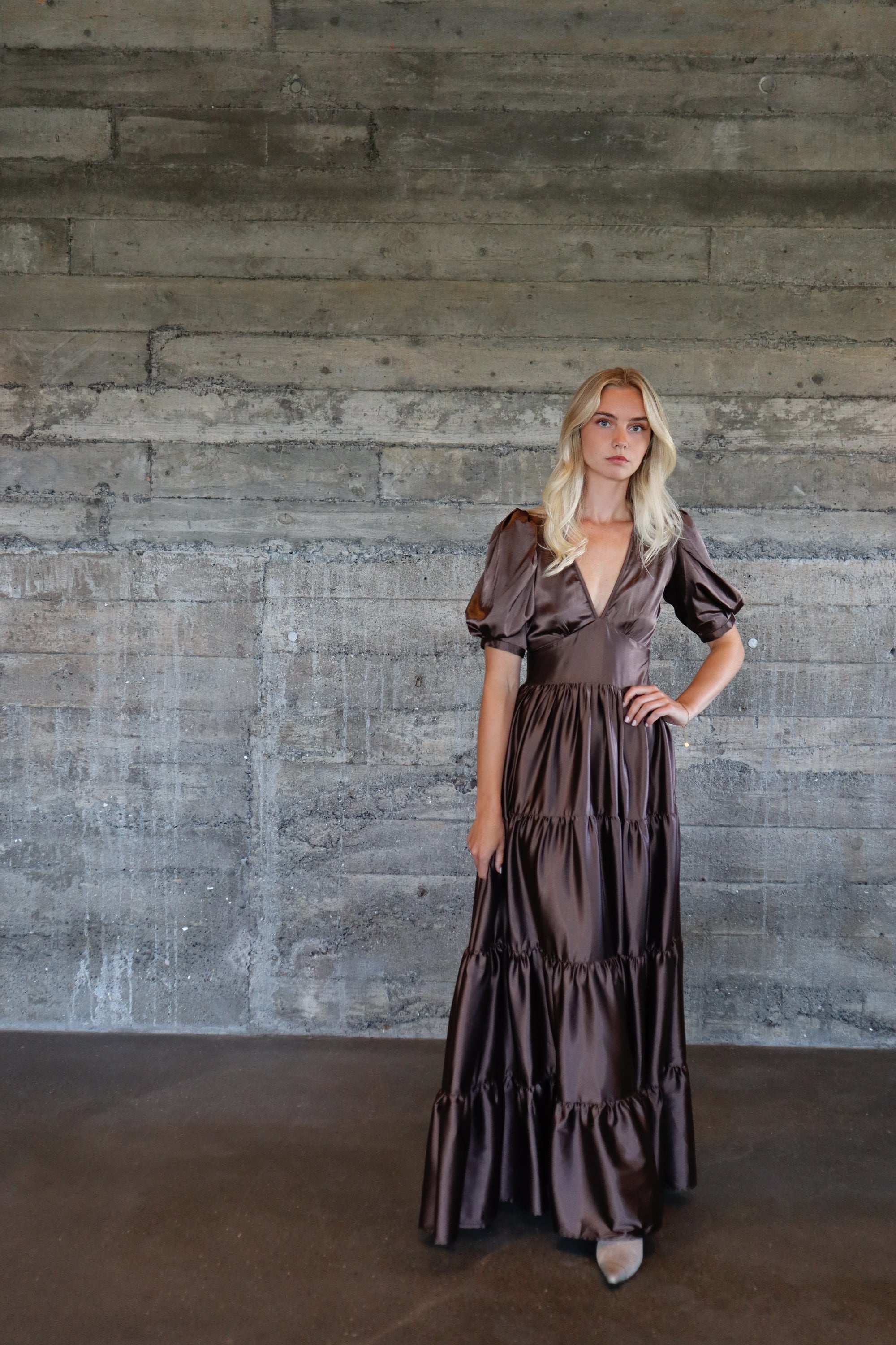 AndreA - Erna Open Back Dress Maxi