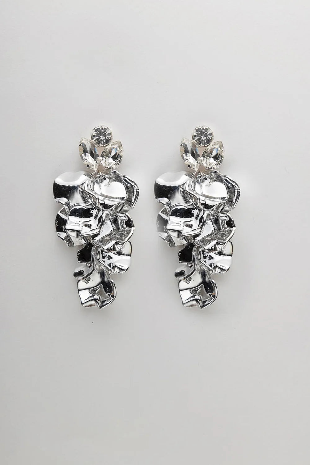 BOW19 - Leaf Stone Earrings