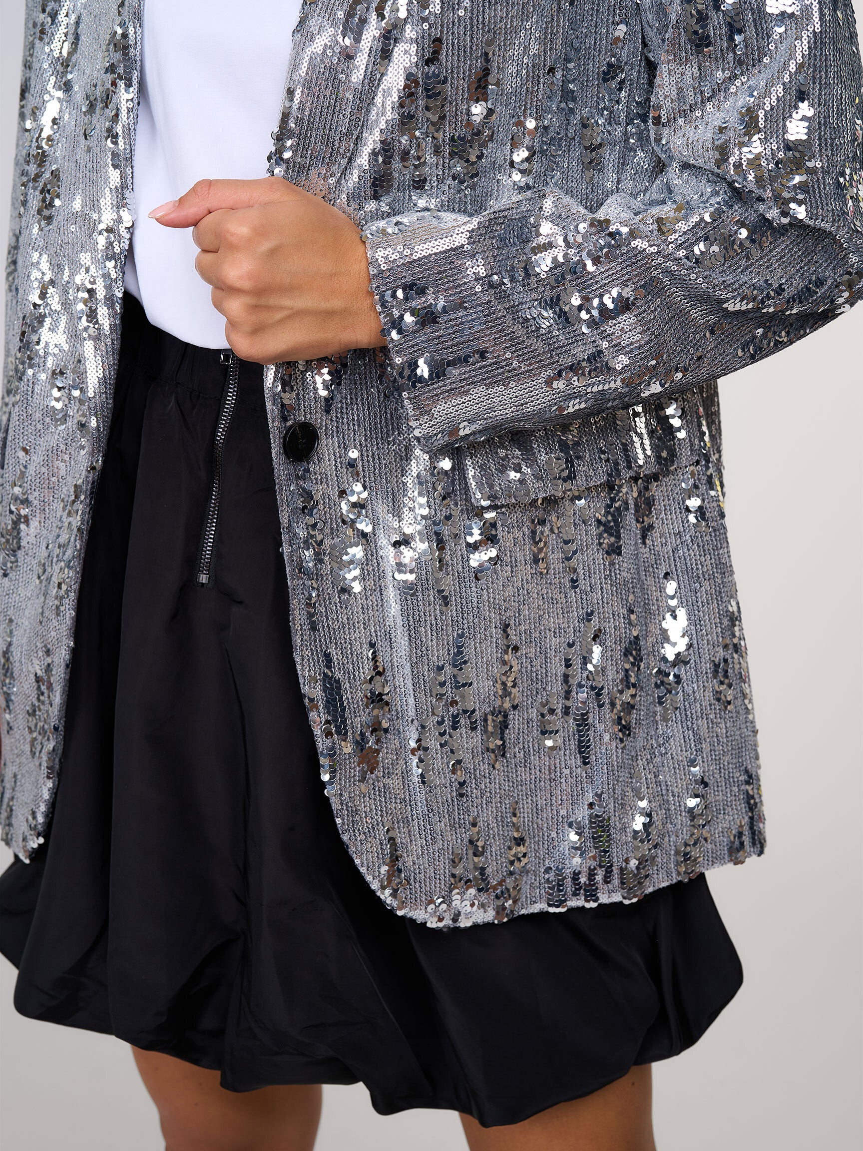 Co'Couture - Sequin Single Blazer