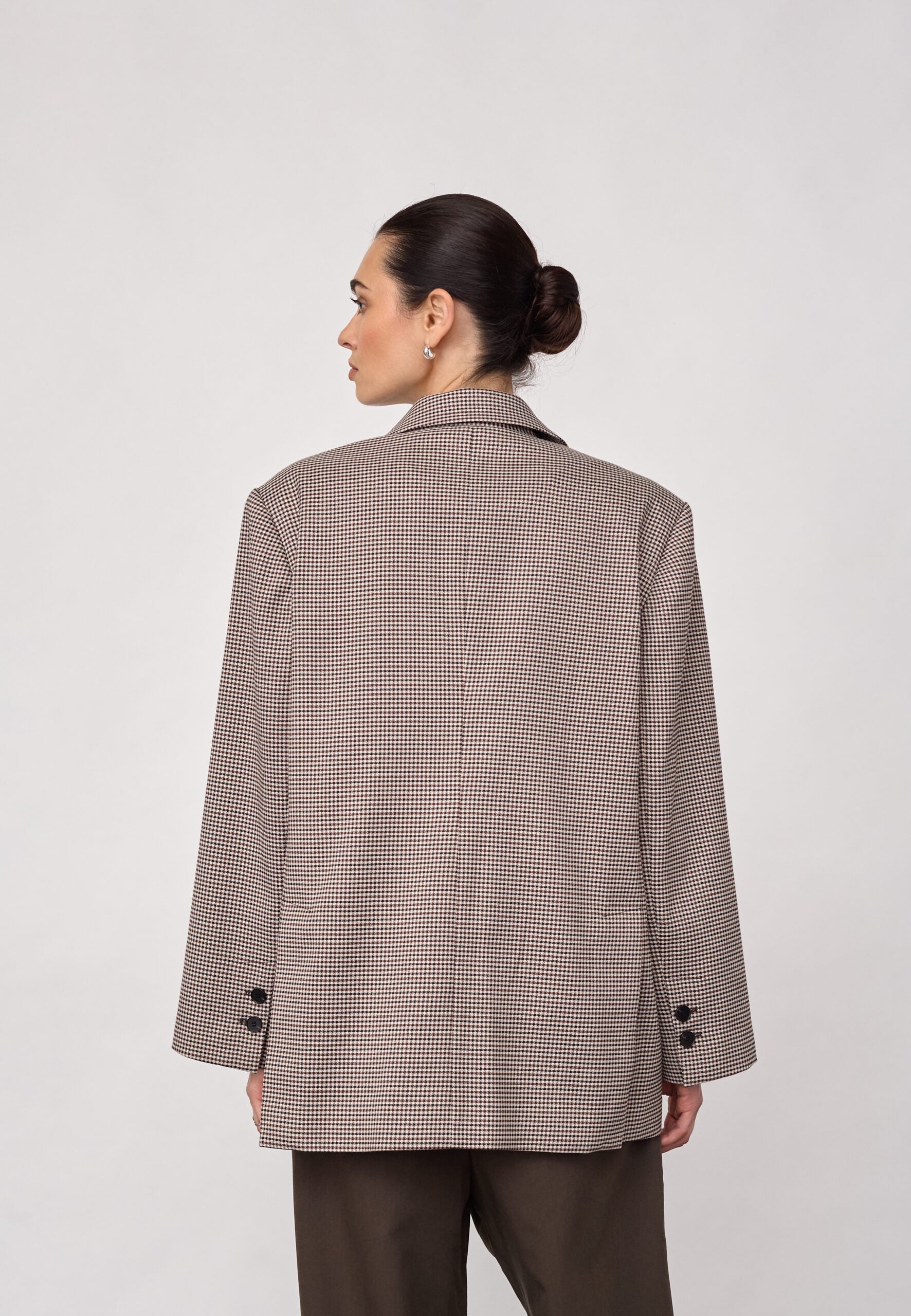 Co'Couture - Mida Check Power Blazer