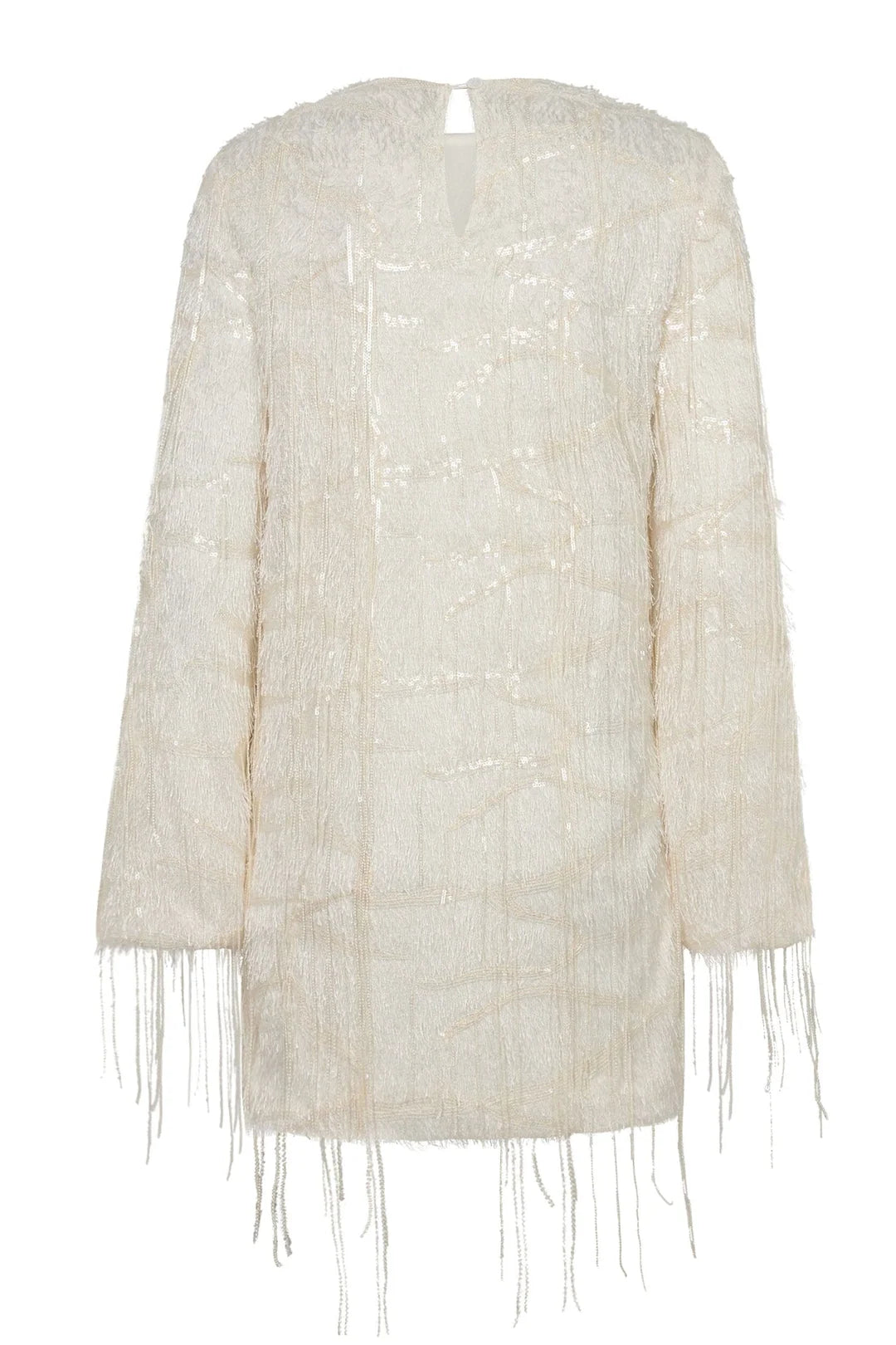 HAUTE L'AMITIÉ - Sequin Fringe Midi Dress