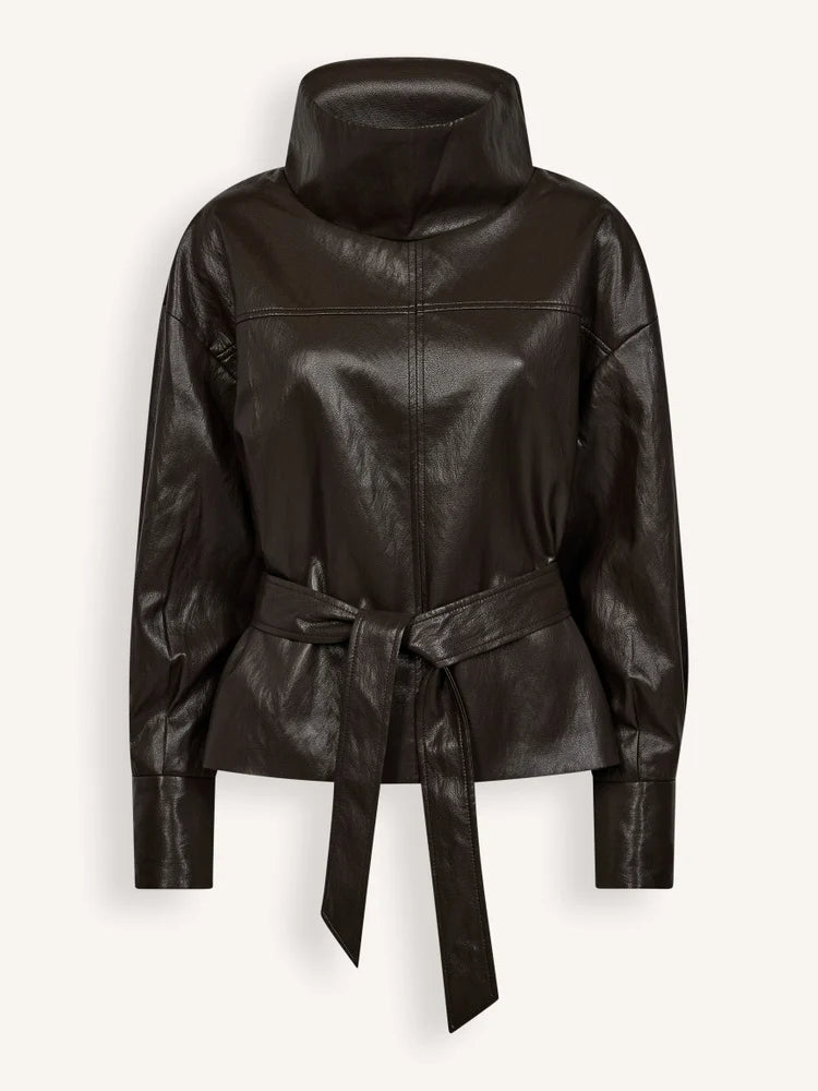 Co'Couture - Gitt Funnel Neck Blouse