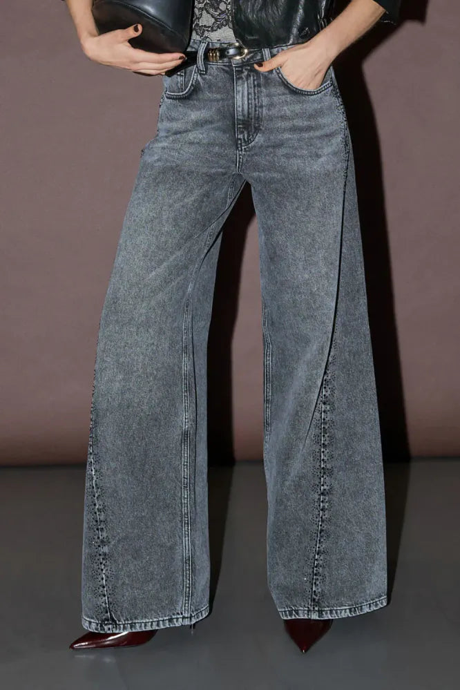 Co'Couture - Vicky Stone Wide Jeans