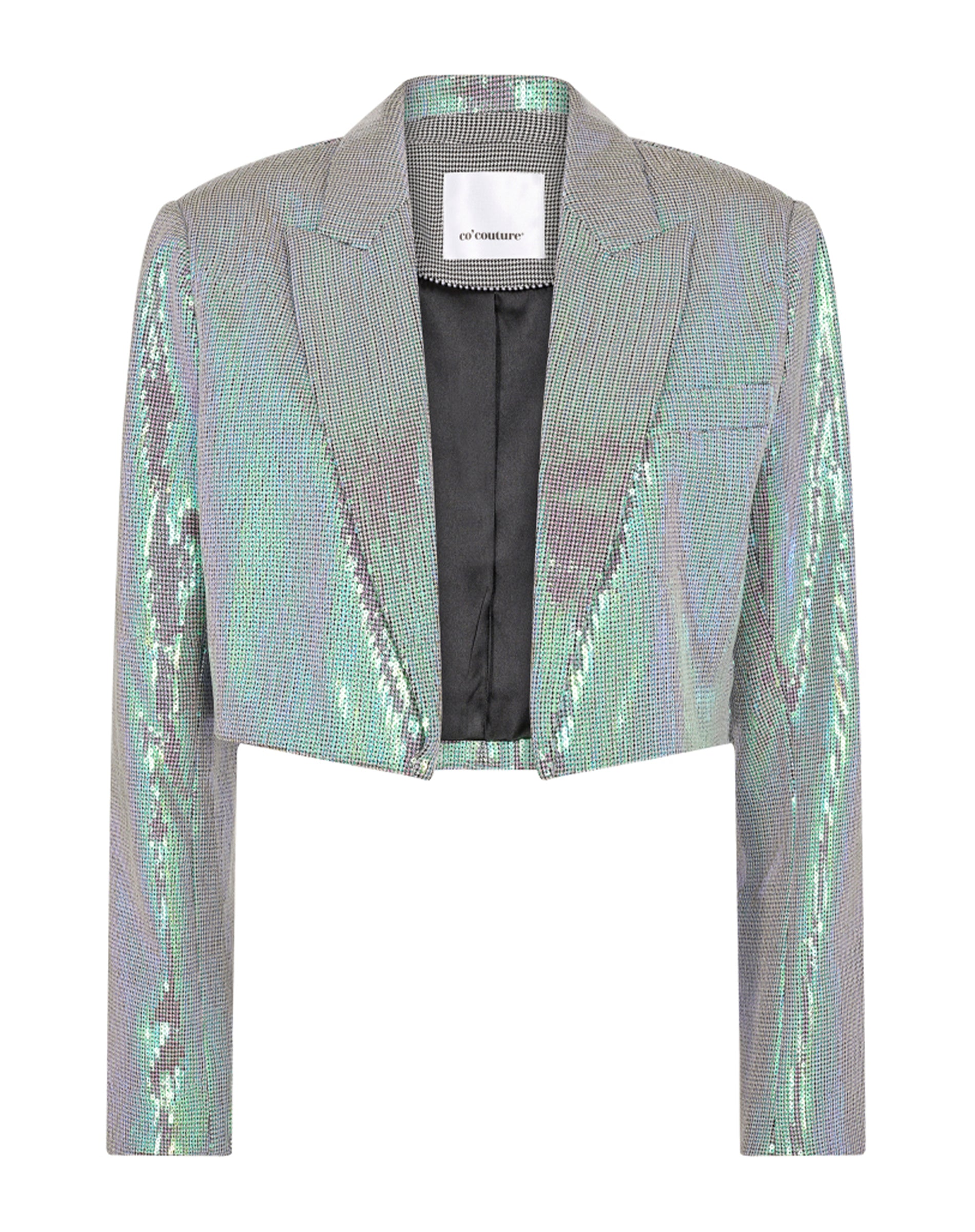 Co´Couture - Alice Sequin Crop Blazer