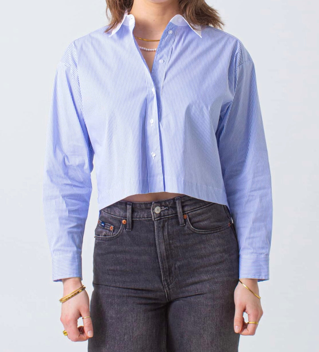 Co'Couture - Gia Crop Shirt