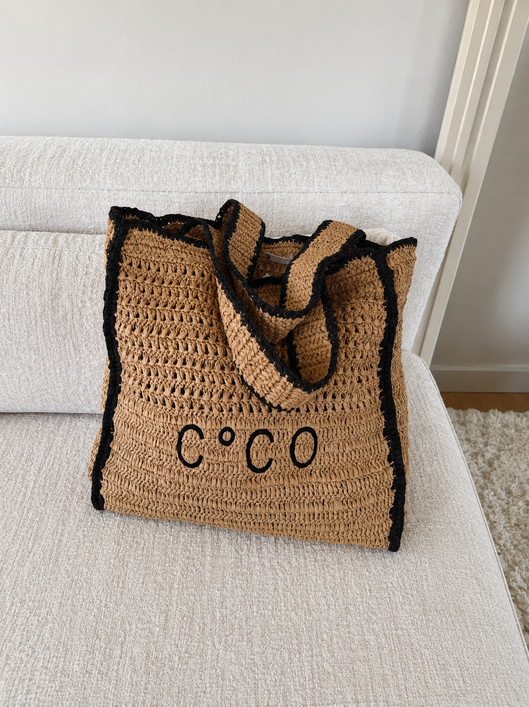 Co'Couture - Coco Contrast Beach Bag