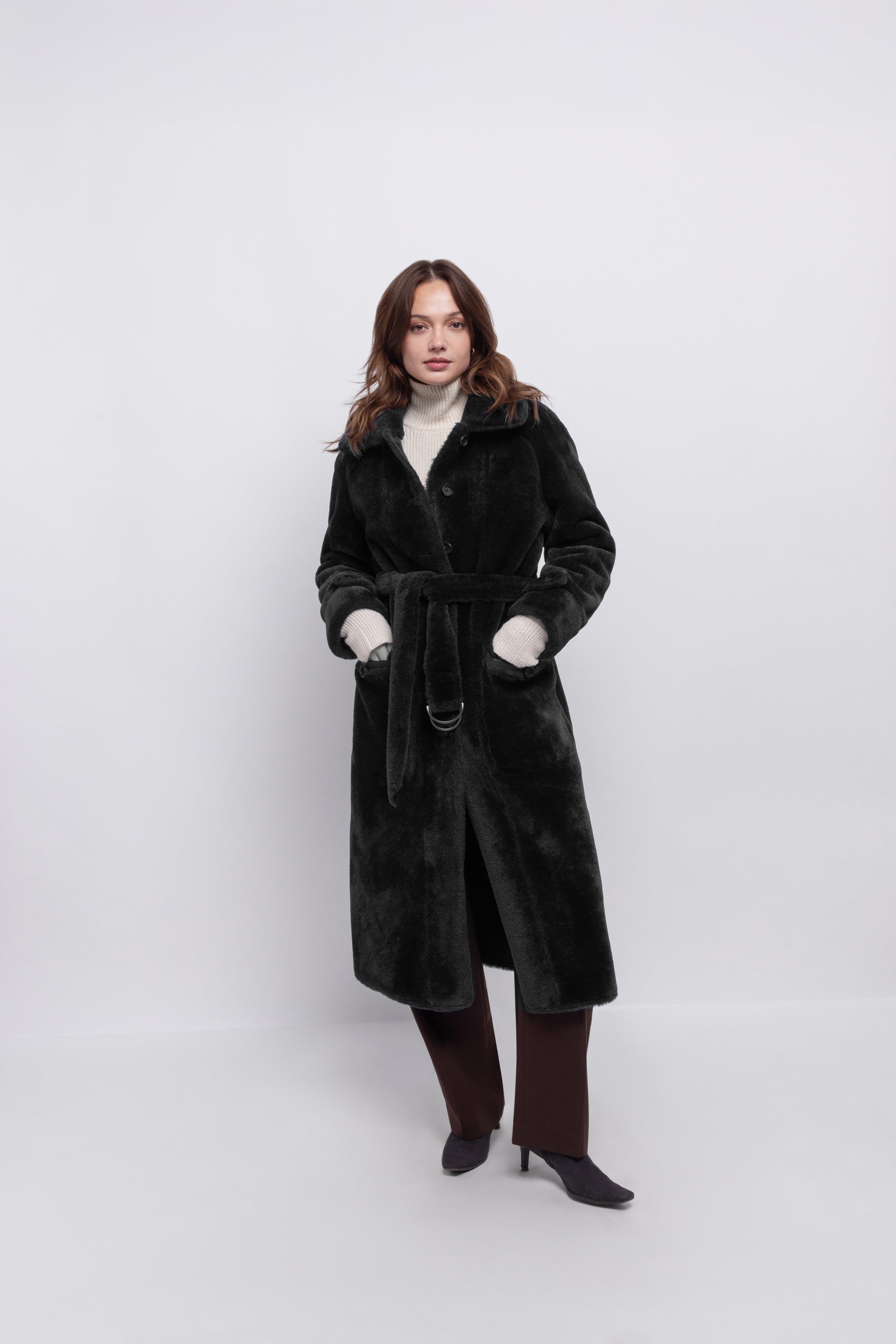 Urban Code London - Reversible Teddy Coat