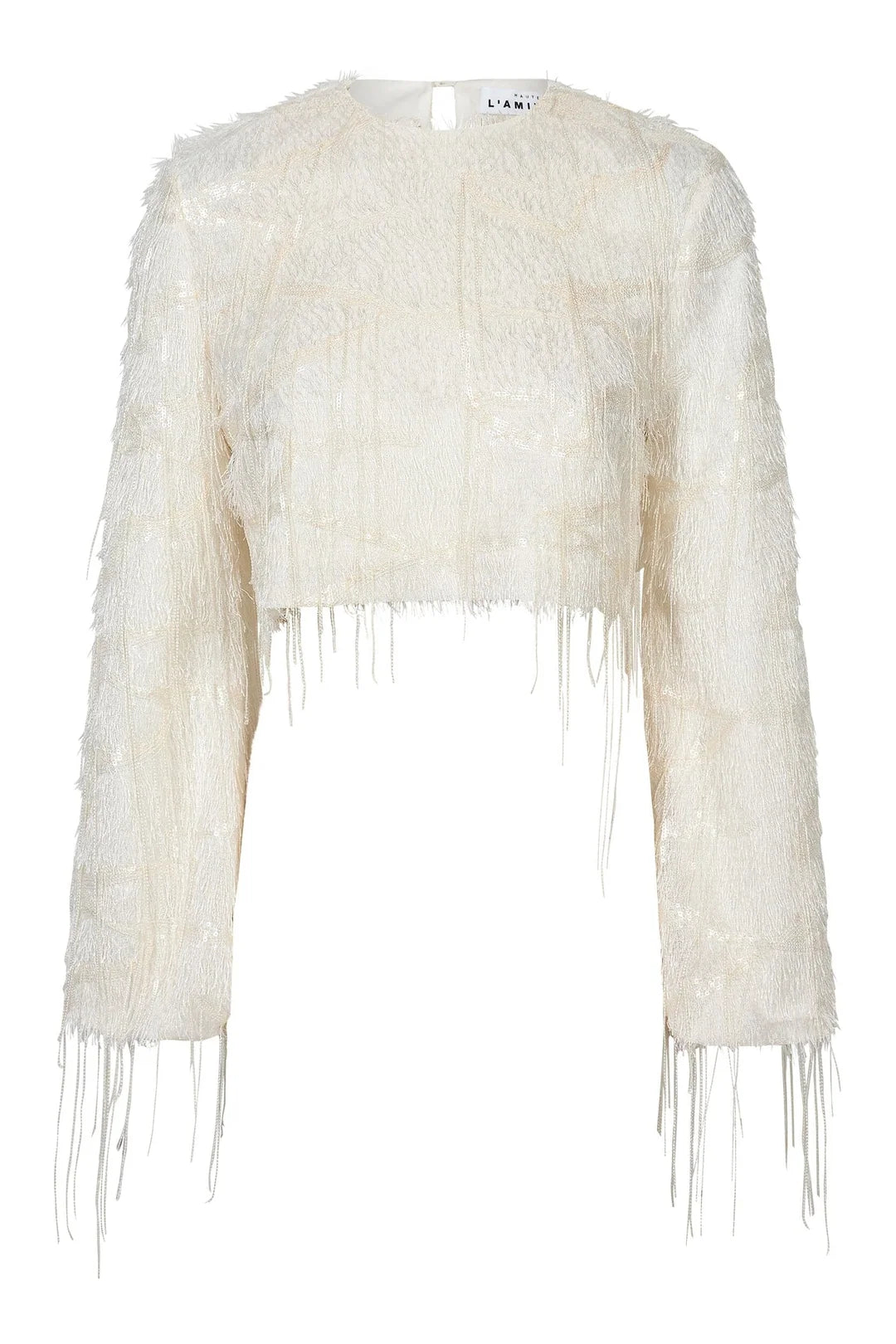 HAUTE L'AMITIÉ - Sequin Fringe Blouse