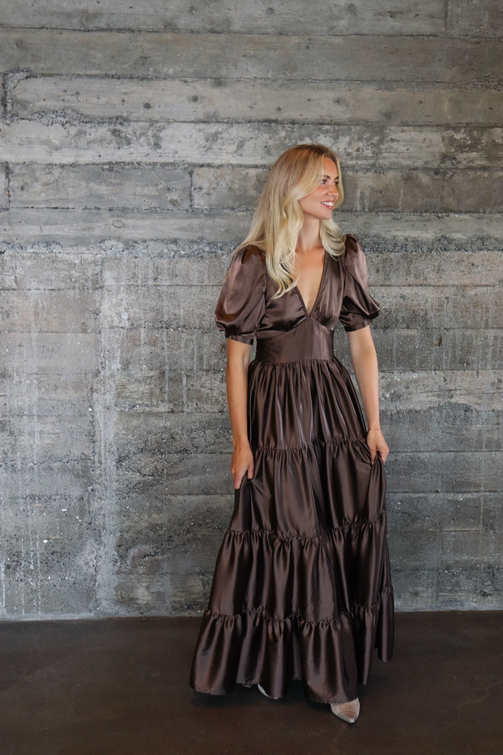 AndreA - Erna Open Back Dress Maxi