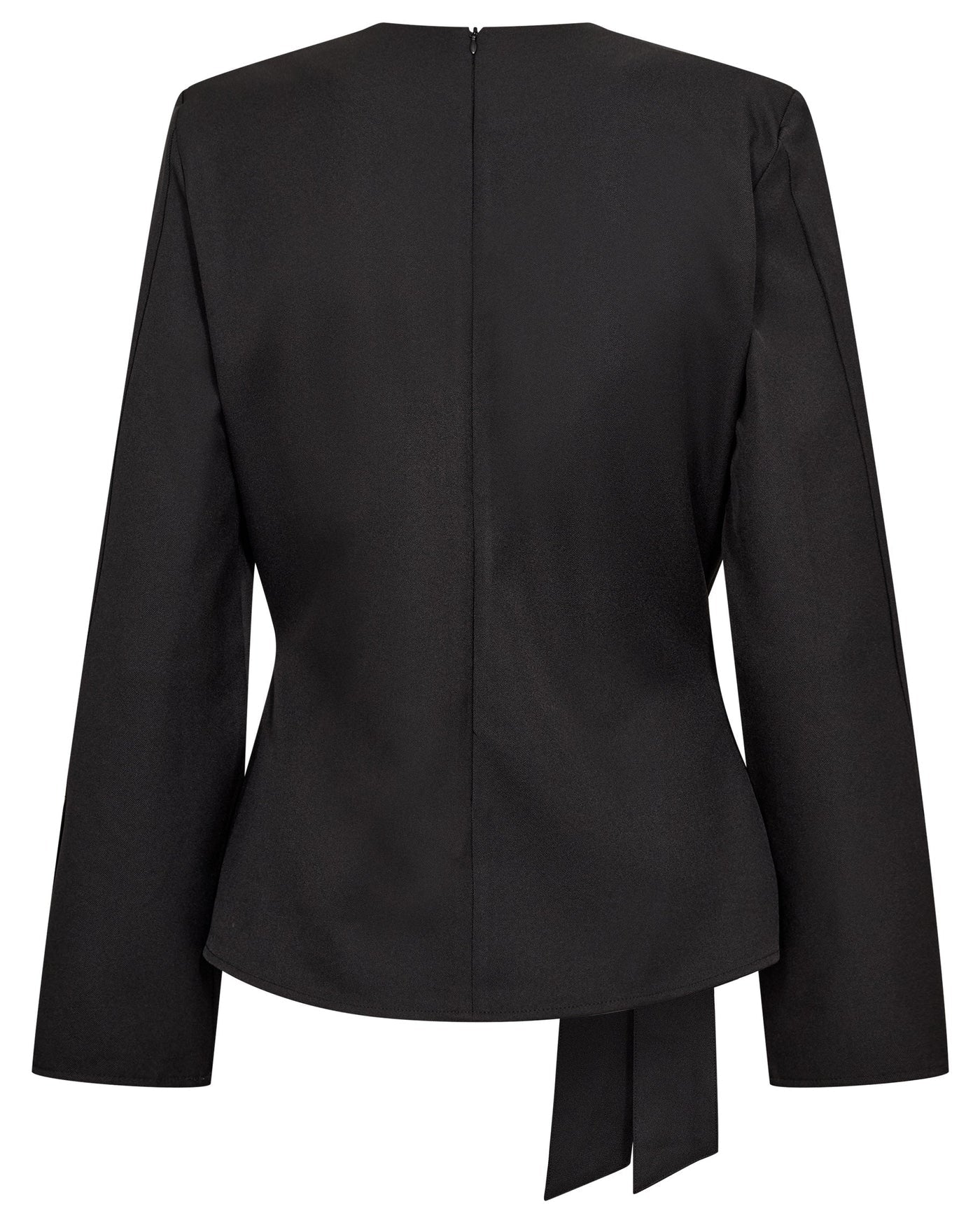 Co'Couture - Luna Pleat Tie Blouse