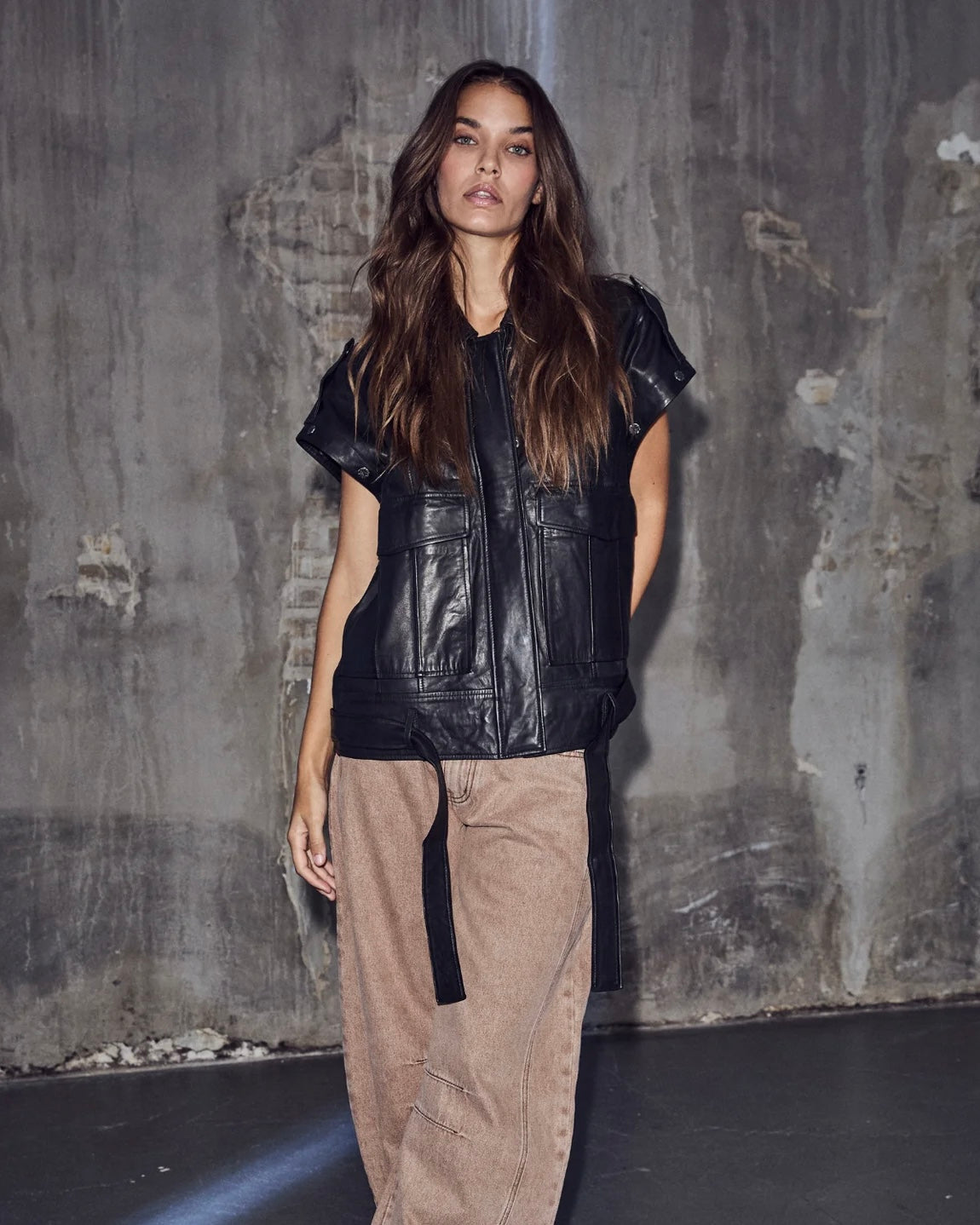 HAUTE L'AMITIÉ - Luba Leather Jacket