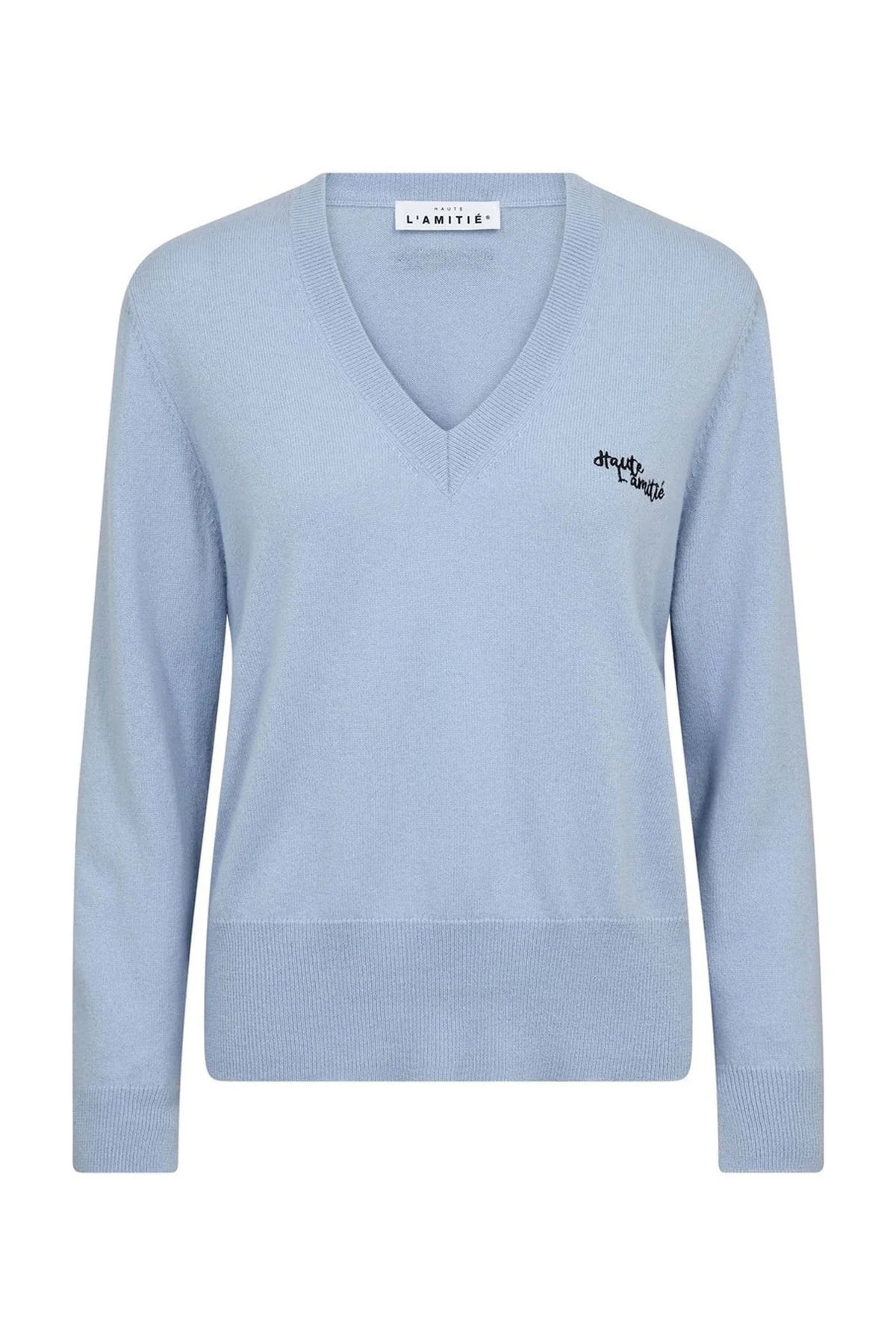 HAUTE L'AMITIÉ - Cash Logo V-Neck