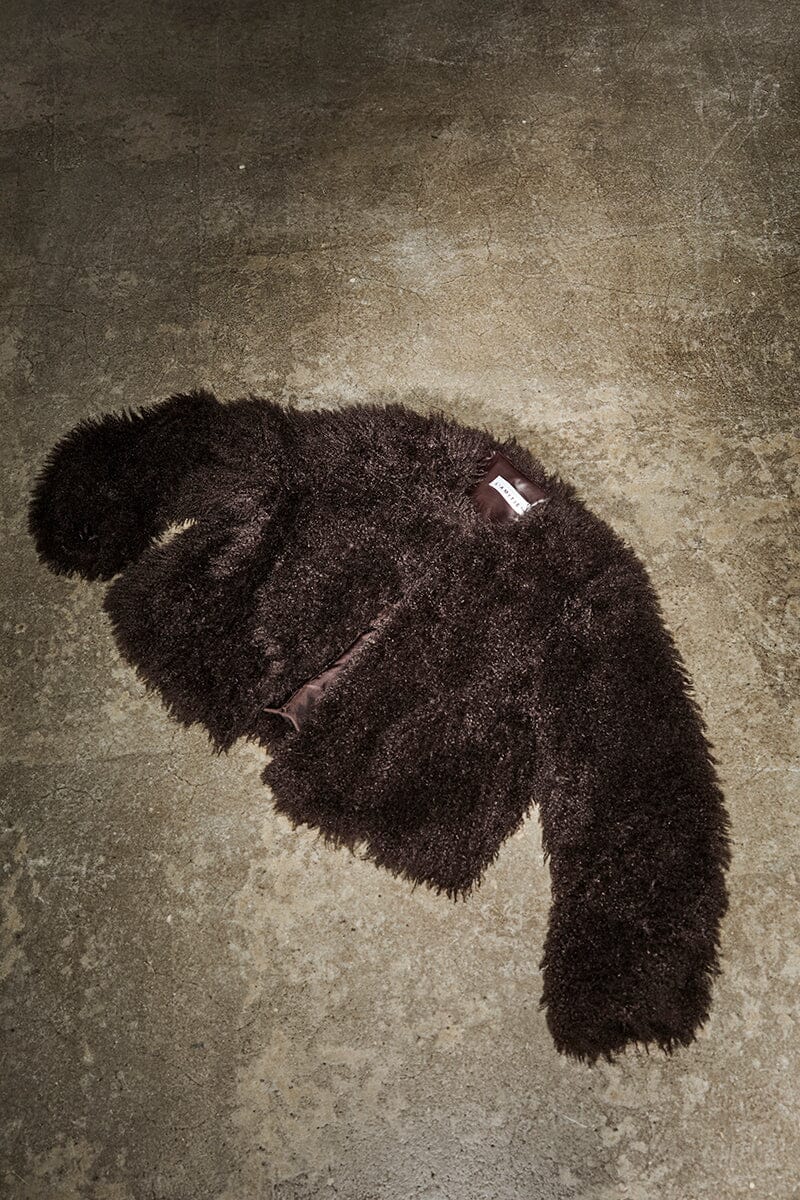 HAUTE L'AMITIÉ - Lagotto Crop Fur Jacket