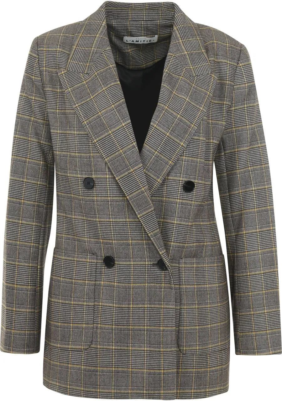 HAUTE L'AMITIÉ - Ibi Check Blazer