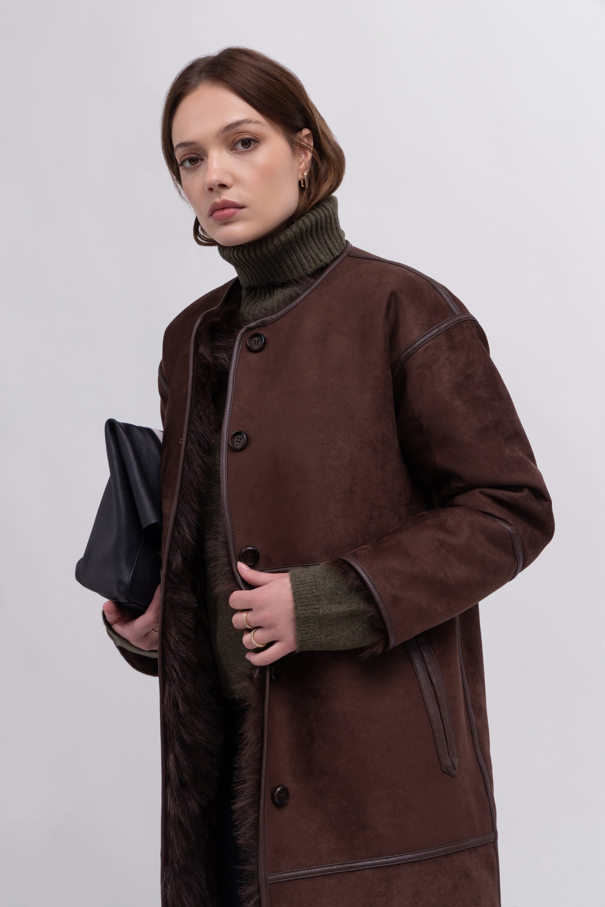 Urban Code London - Reversible Fur Coat