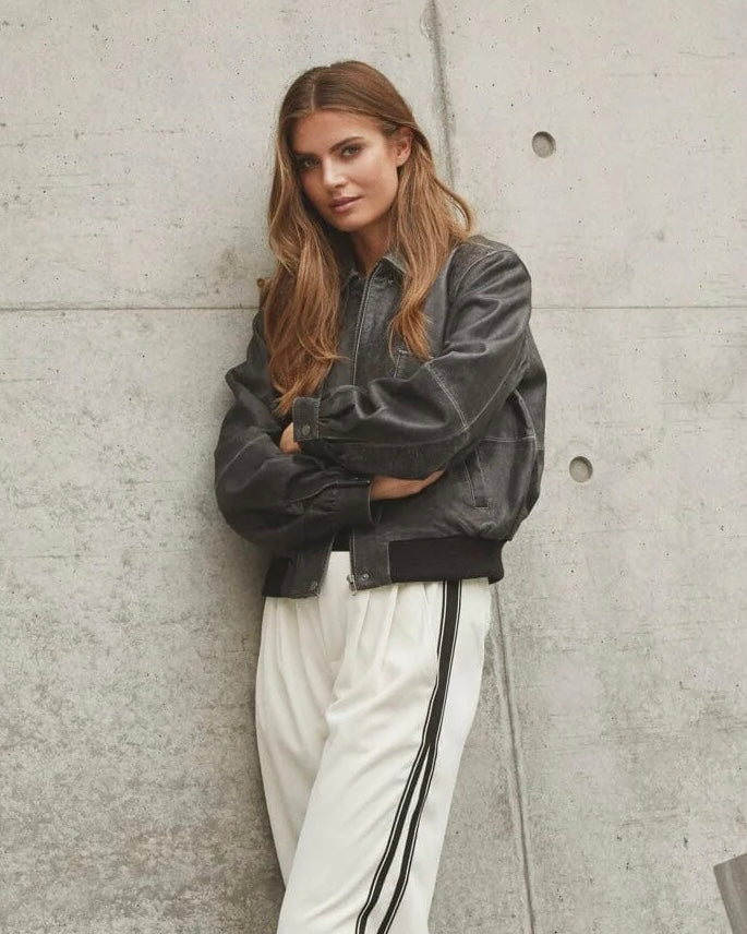 Co'Couture - Floyd Leather Bomber