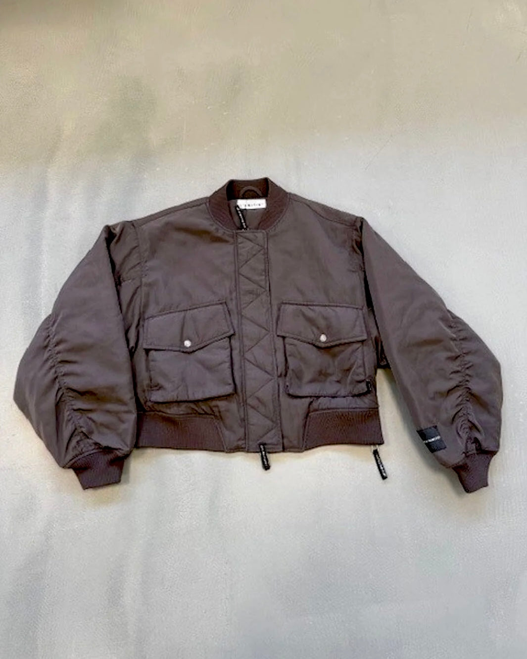 HAUTE L'AMITIÉ - Bailey Zipper Bomber