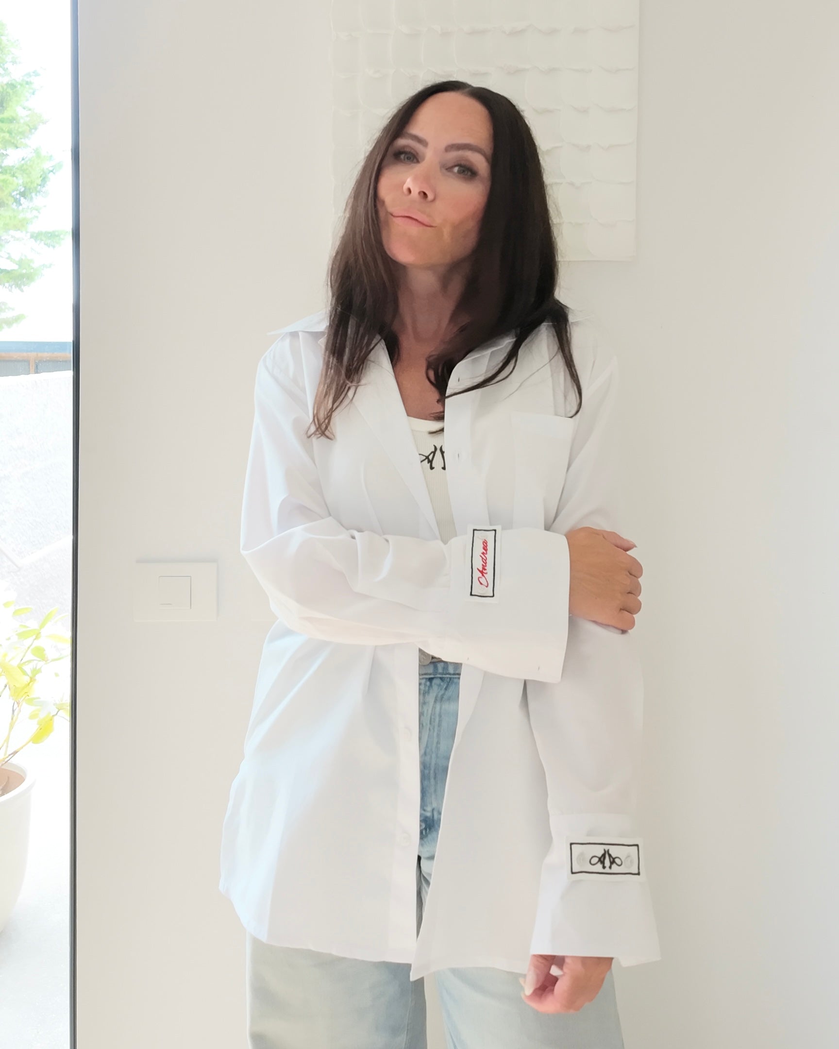 AndreA - Oversized Shirt Long