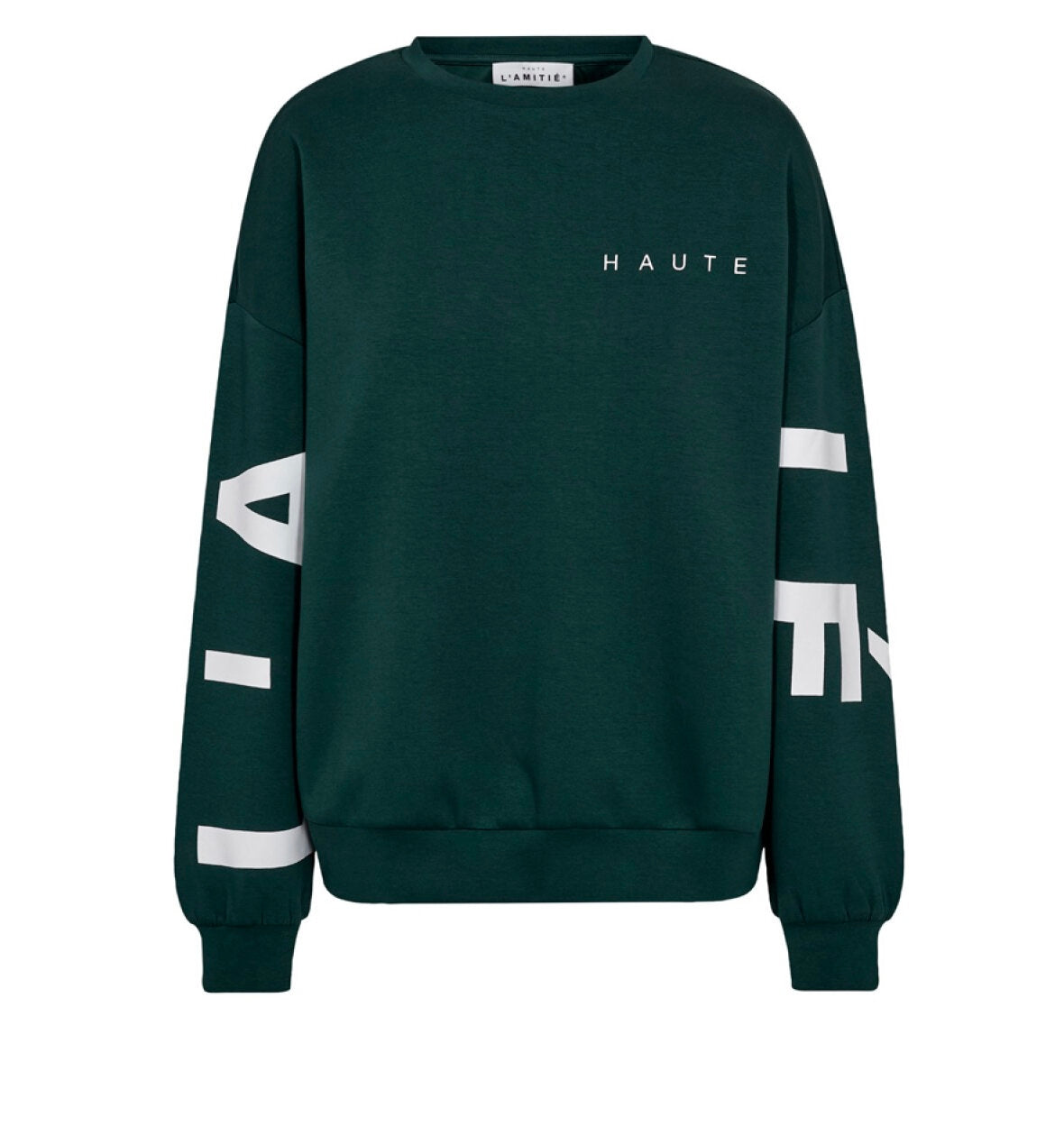 HAUTE L'AMITIÉ - Maxi Split Logo Sweat