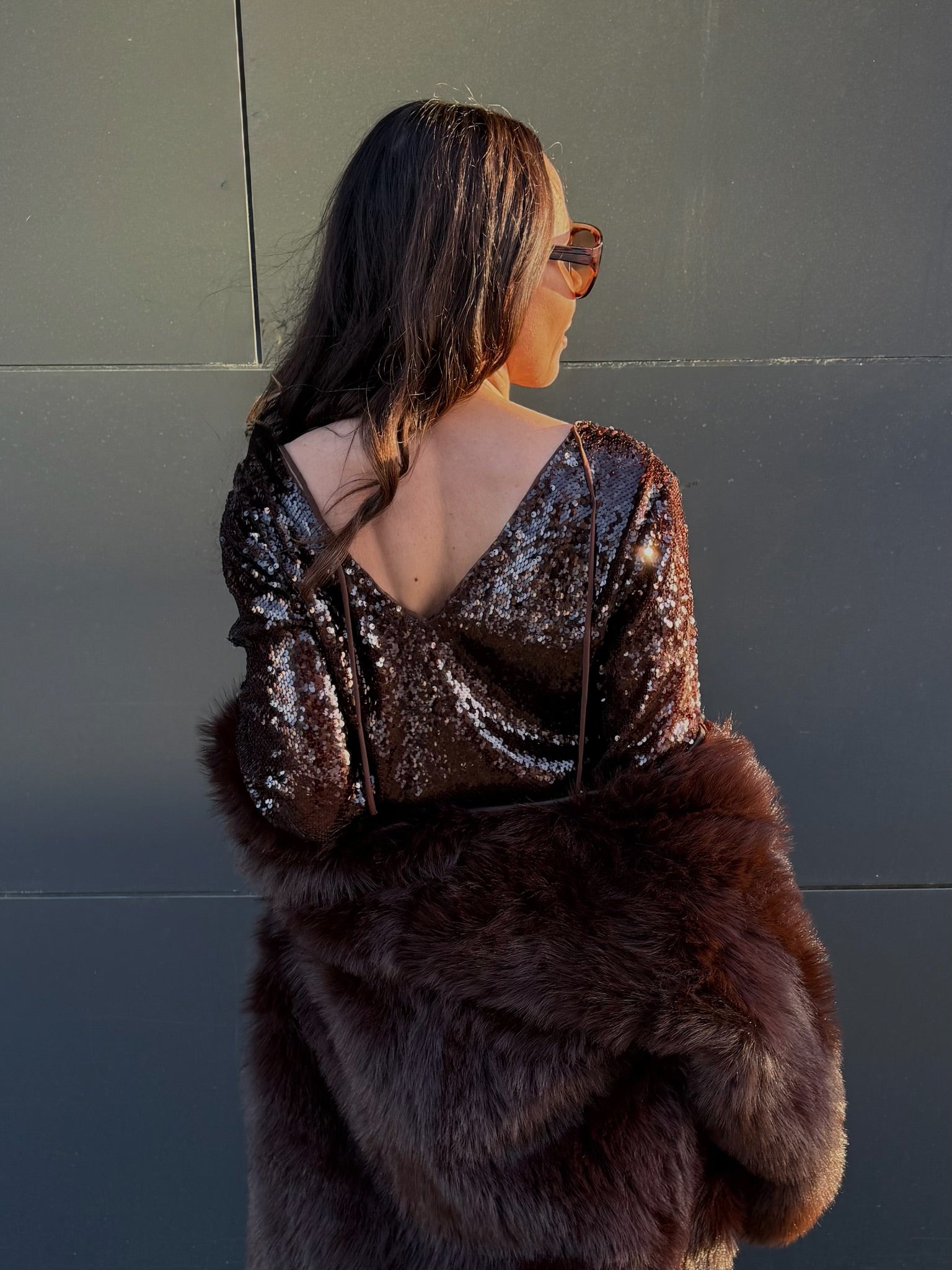 SR - Maddison V - Neck Dress