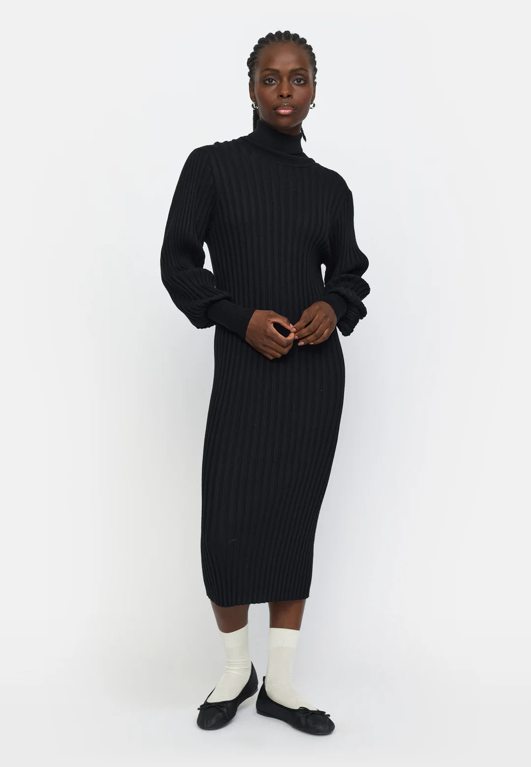 SR - Felina Rollneck Dress Knit