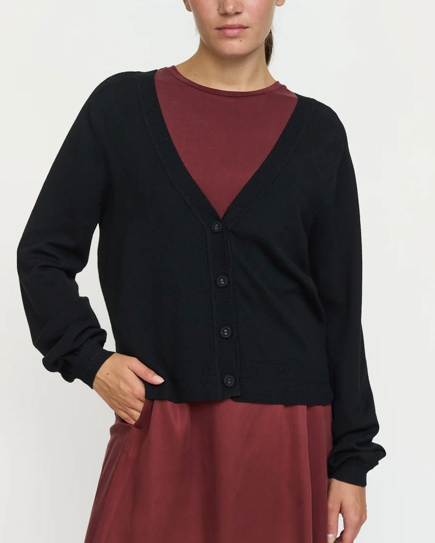 SR - Marla Reverse Cardigan Knit