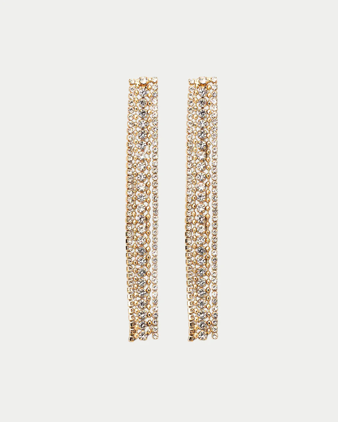 BOW19 - Strass Earrings Paris
