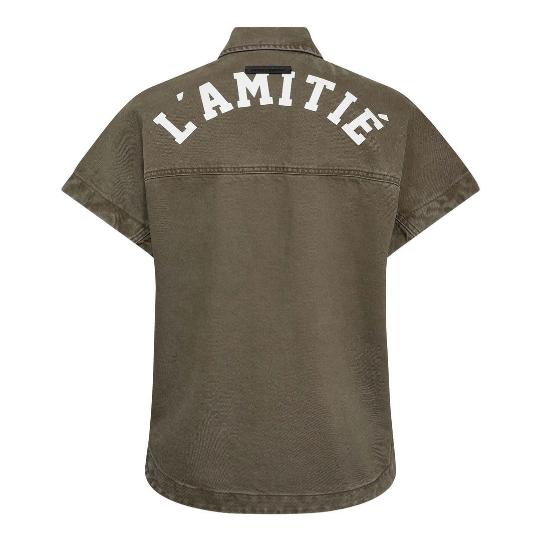 HAUTE L'AMITIÉ - Enigma Logo Shirt