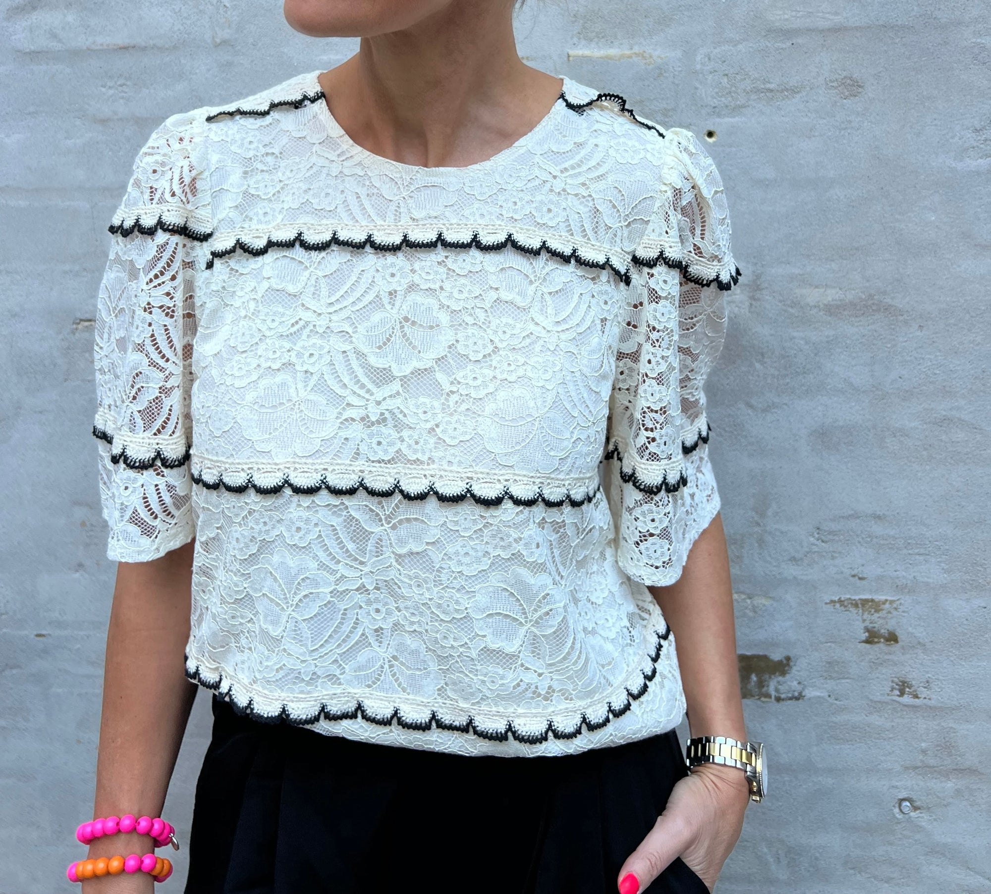 Co'Couture - Lora Lace Blouse