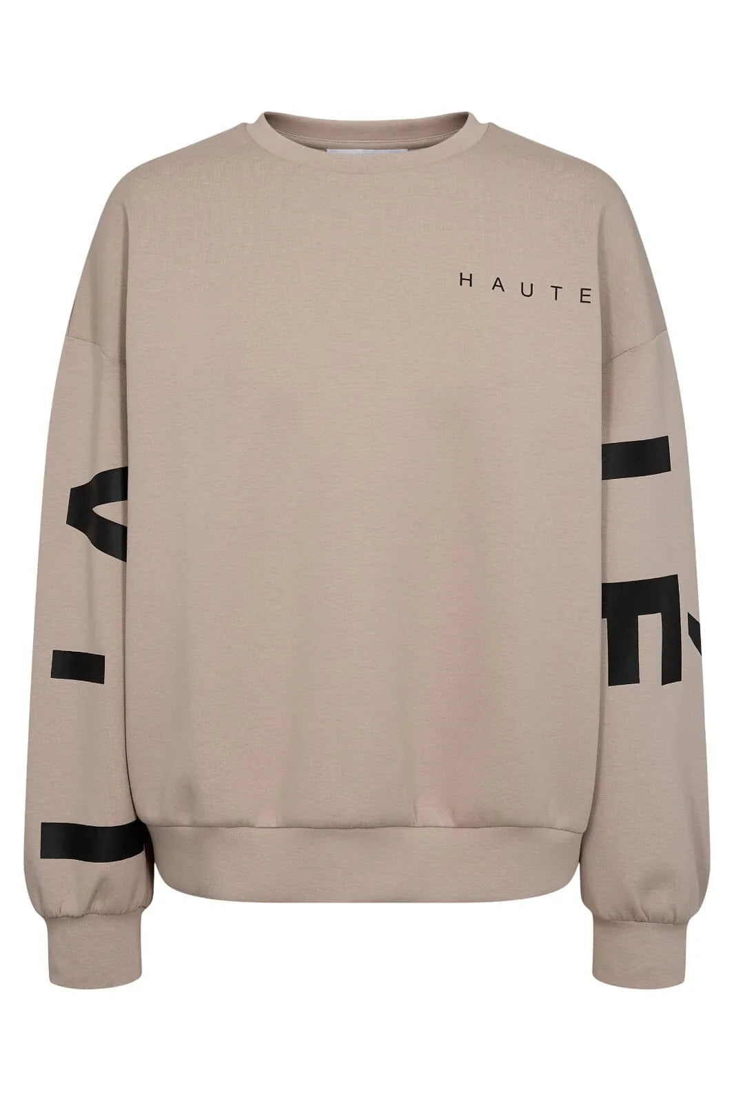 HAUTE L'AMITIÉ - Maxi Split Logo Sweat