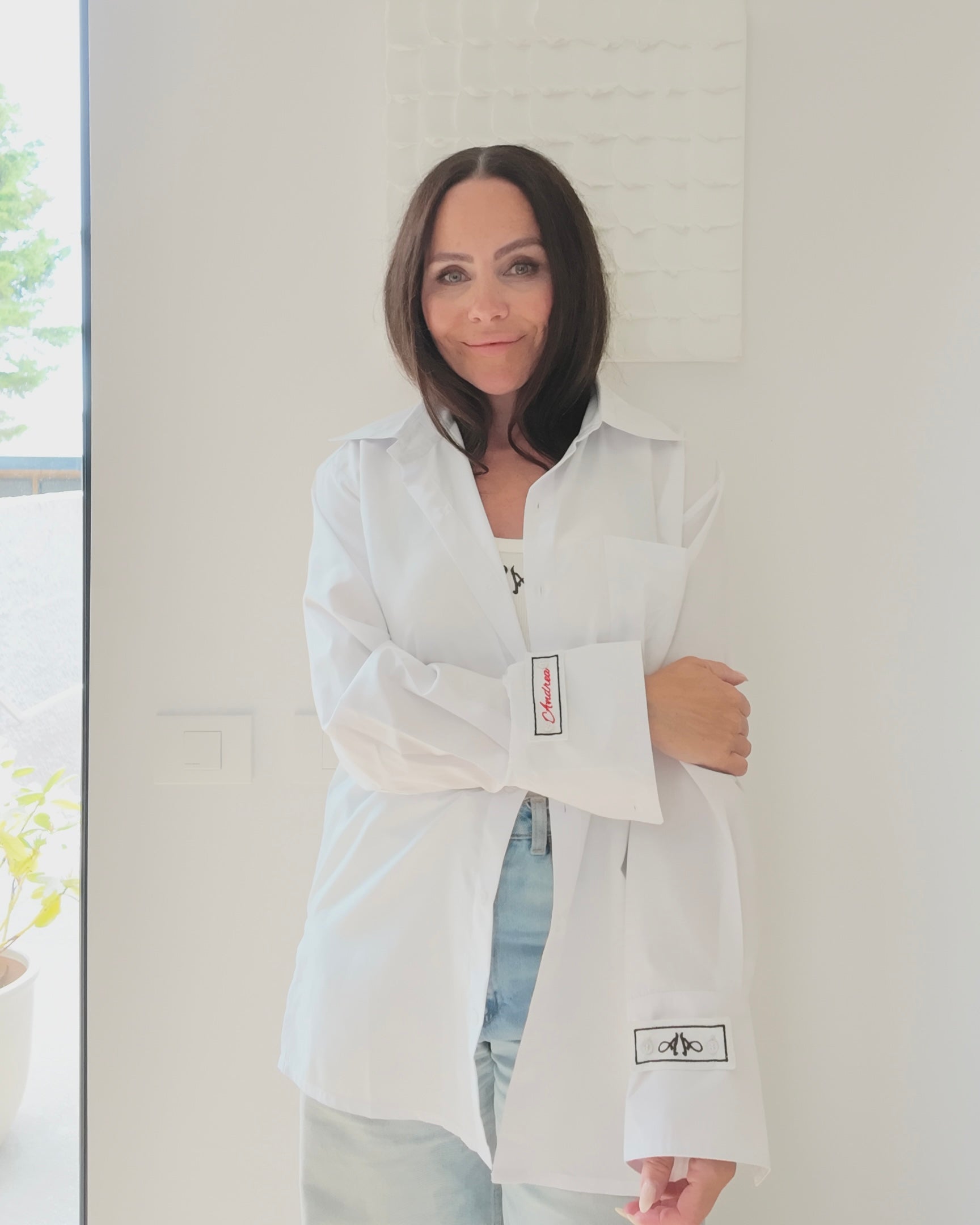 AndreA - Oversized Shirt Long