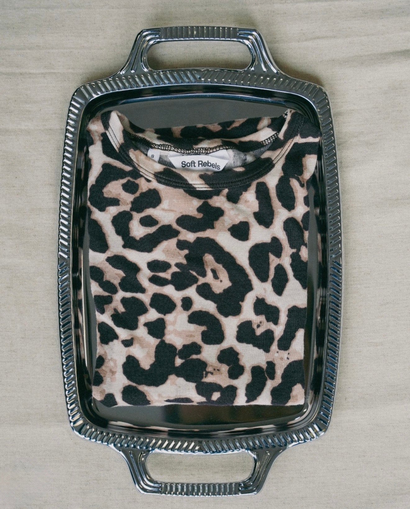 SR - Roman O - Neck Printed