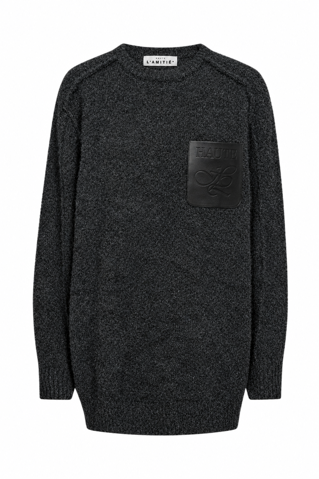 HAUTE L'AMITIÉ - Darcia Reverse Oversize Pocket Knit