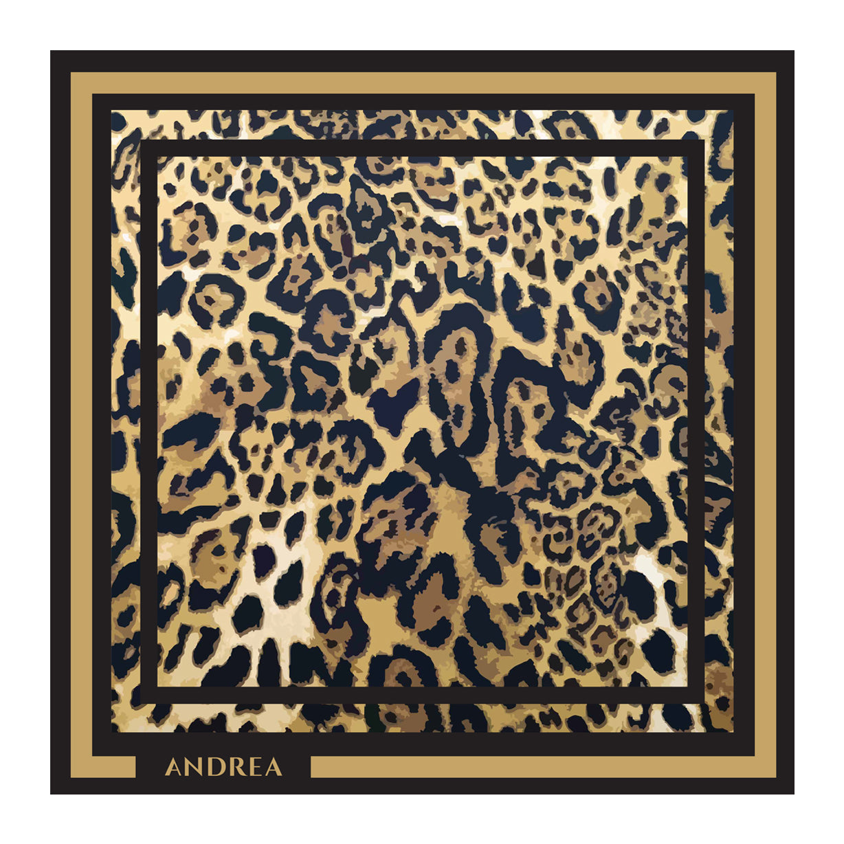 AndreA - Silk Scarf Small